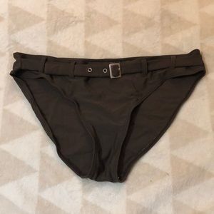 BROWN BATHING SUIT BOTTOM PIECE